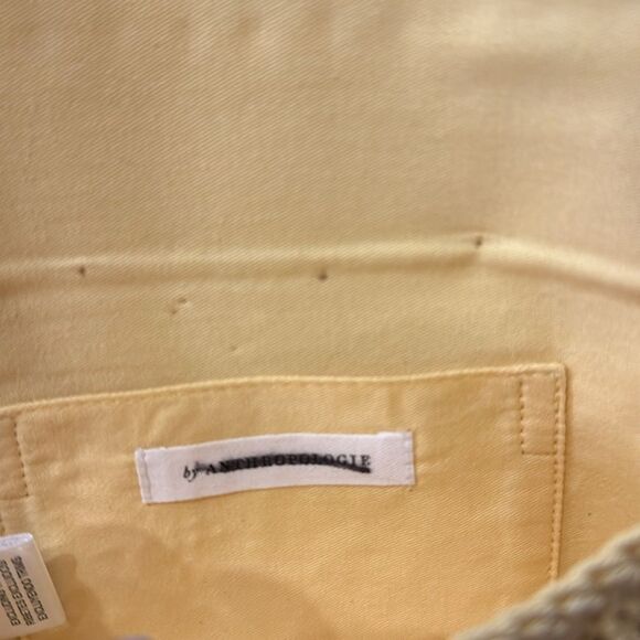 Anthropologie Beaded Clutch - Yellow and Orange Purse - Picture 6 of 7